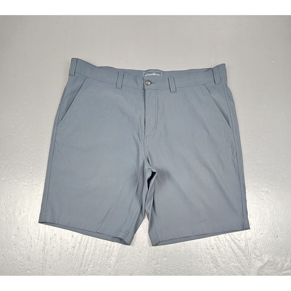 Eddie Bauer Shorts Mens 40 Gray Travex Horizon Guide Stretch Hiking Outdoor